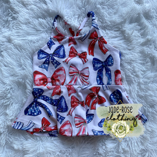 4T Crossback Peplum (Semi-Cropped)