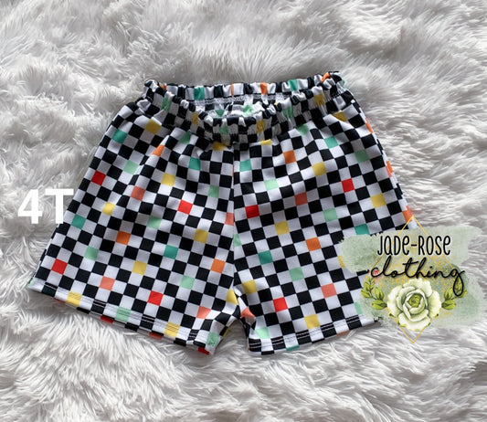 4T Mid Thigh Swim Trunks