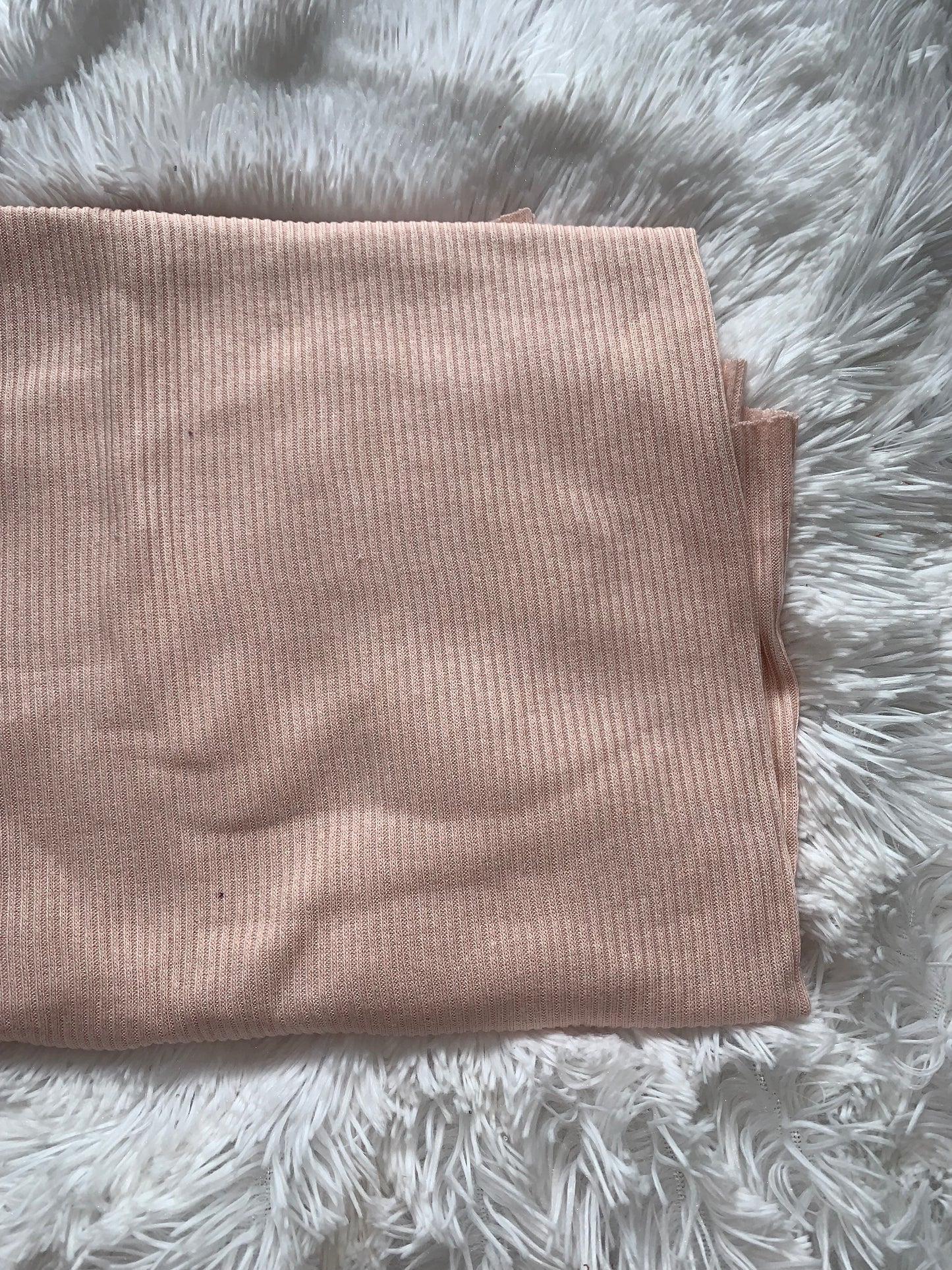 Baby Pink Sweater Rib