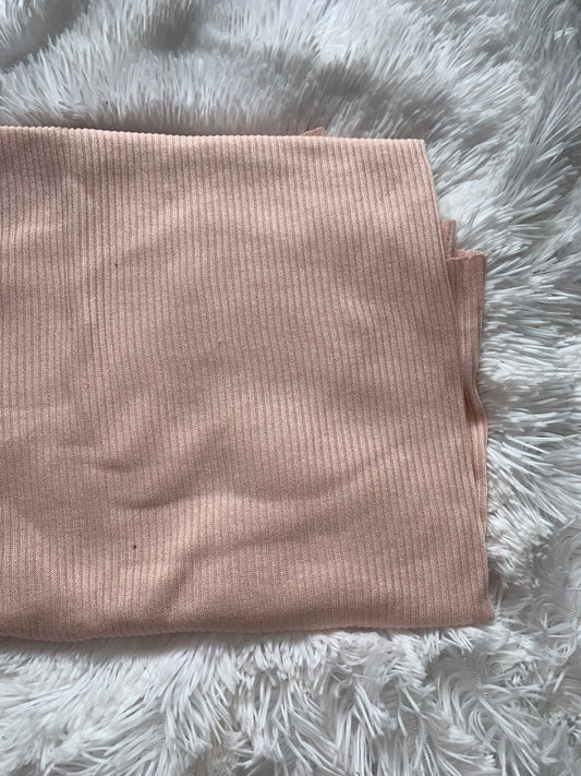 Baby Pink Sweater Rib