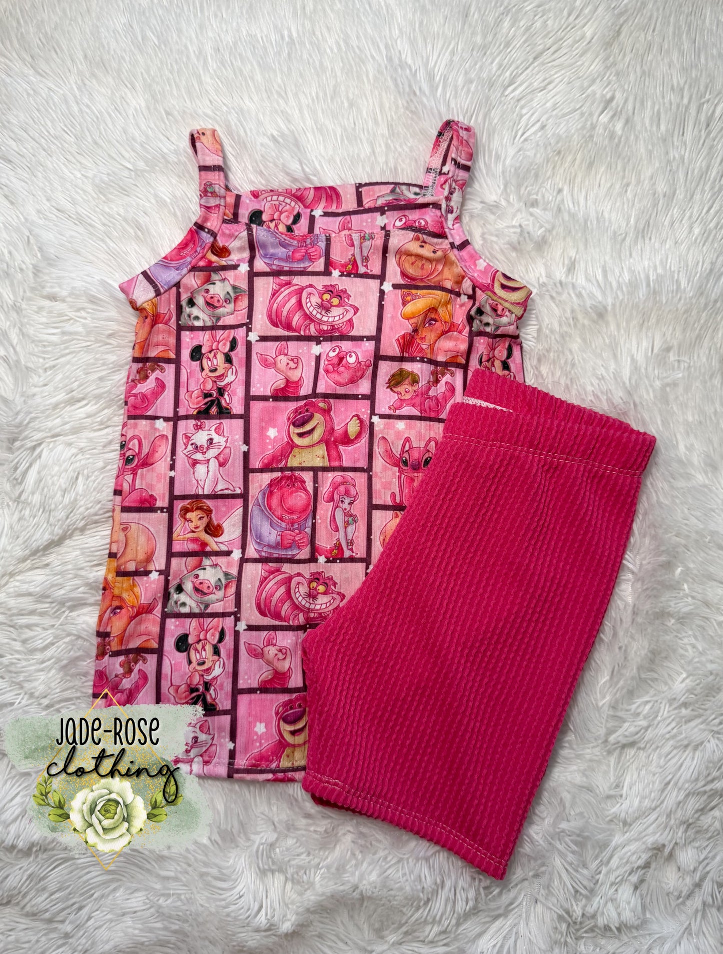 Multiple Magical Colorways- 5T Cami + Biker Sets