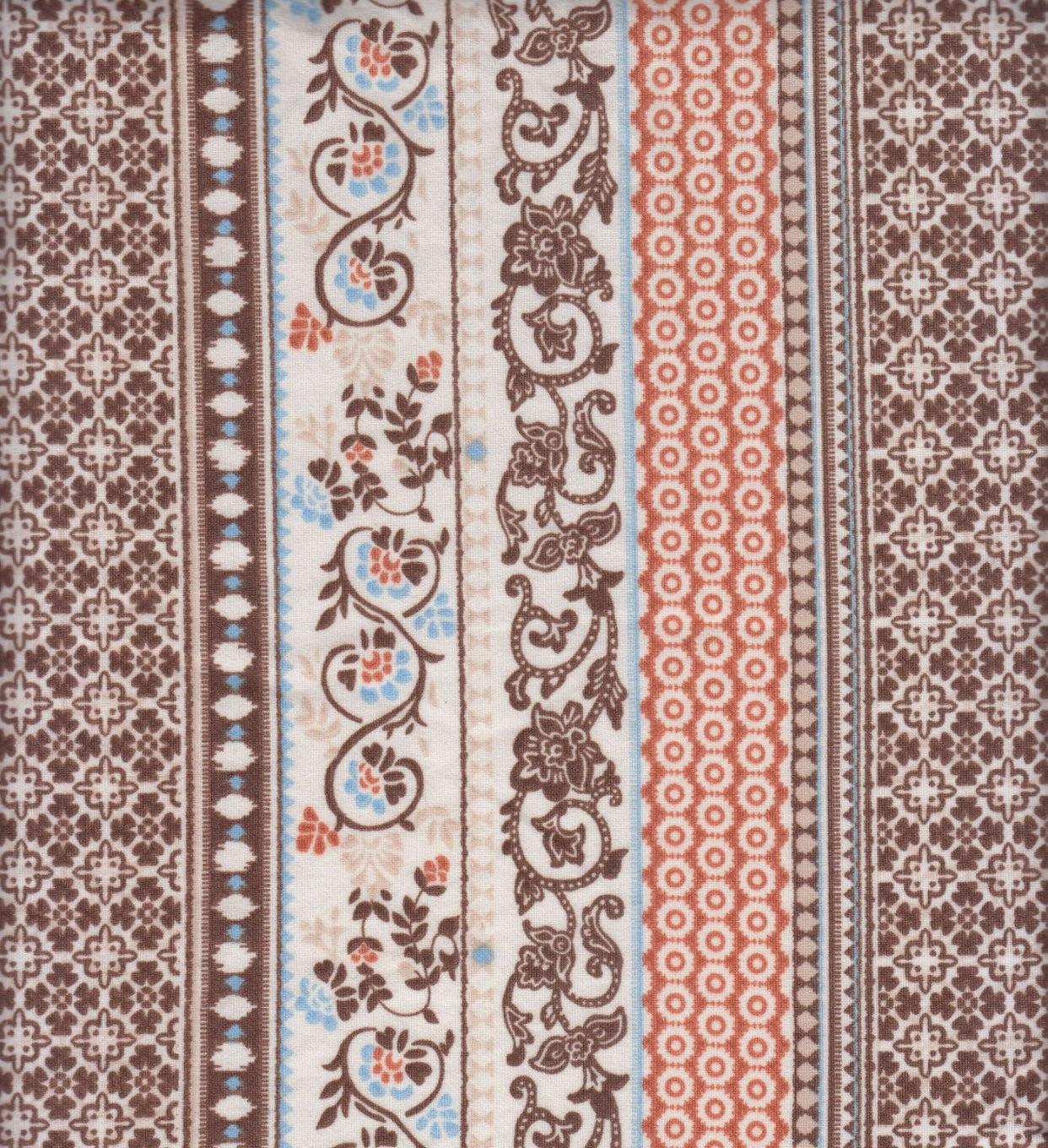 Blue/Brown Floral-DBP