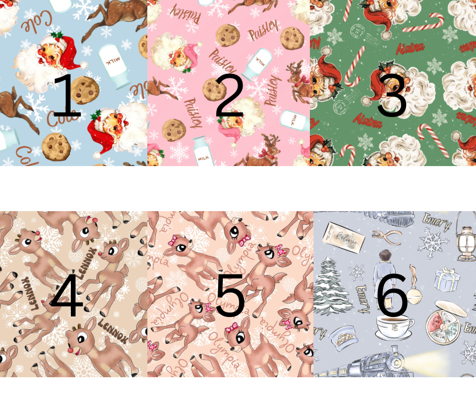 *PREORDER* Christmas Name PJS