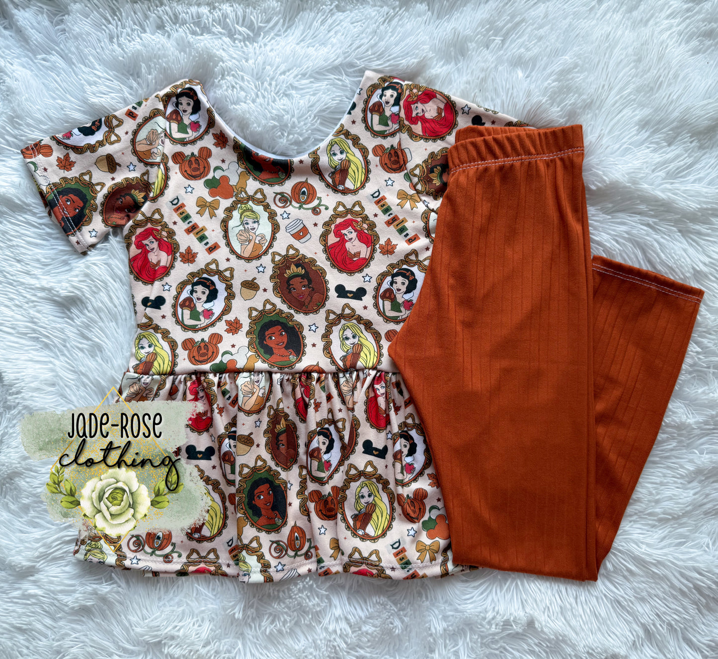 *PREORDER* Olive Peplum & Leggings