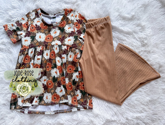 9/12M Natalie Peplum & Flares