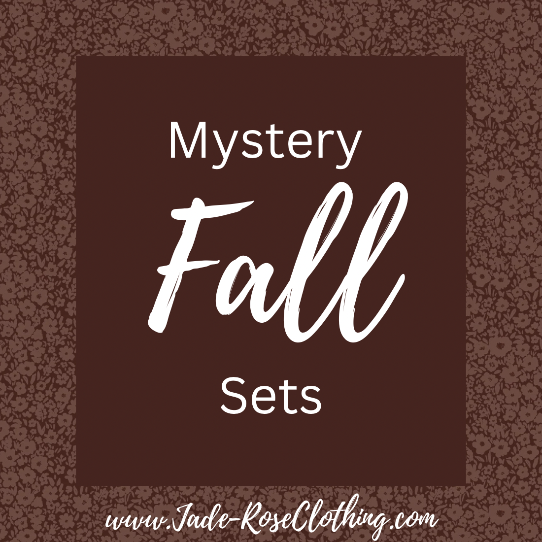 MYSTERY FALL SETS (NO CODES)