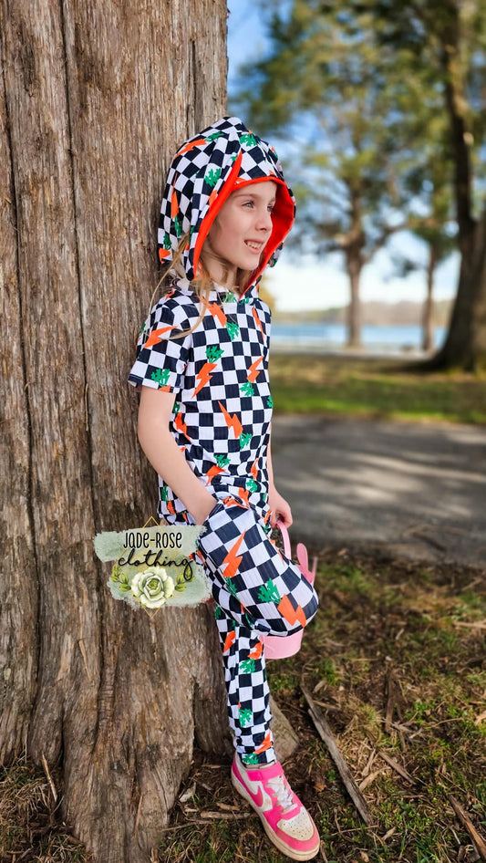 *PREORDER* Bunny Hooded Basic Tee & Joggers