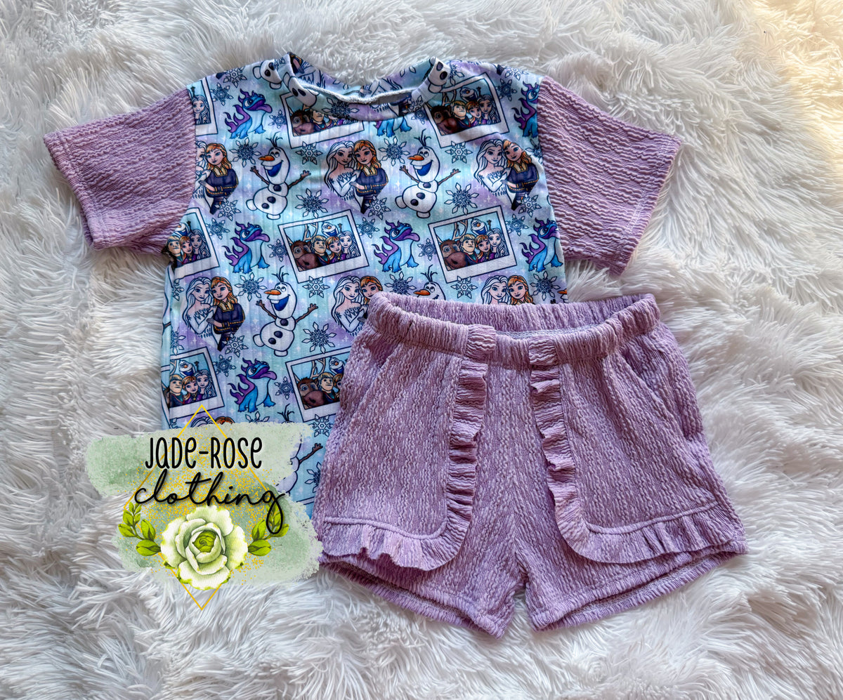 Multiple RTS-Summer Ruffle Pockets Set