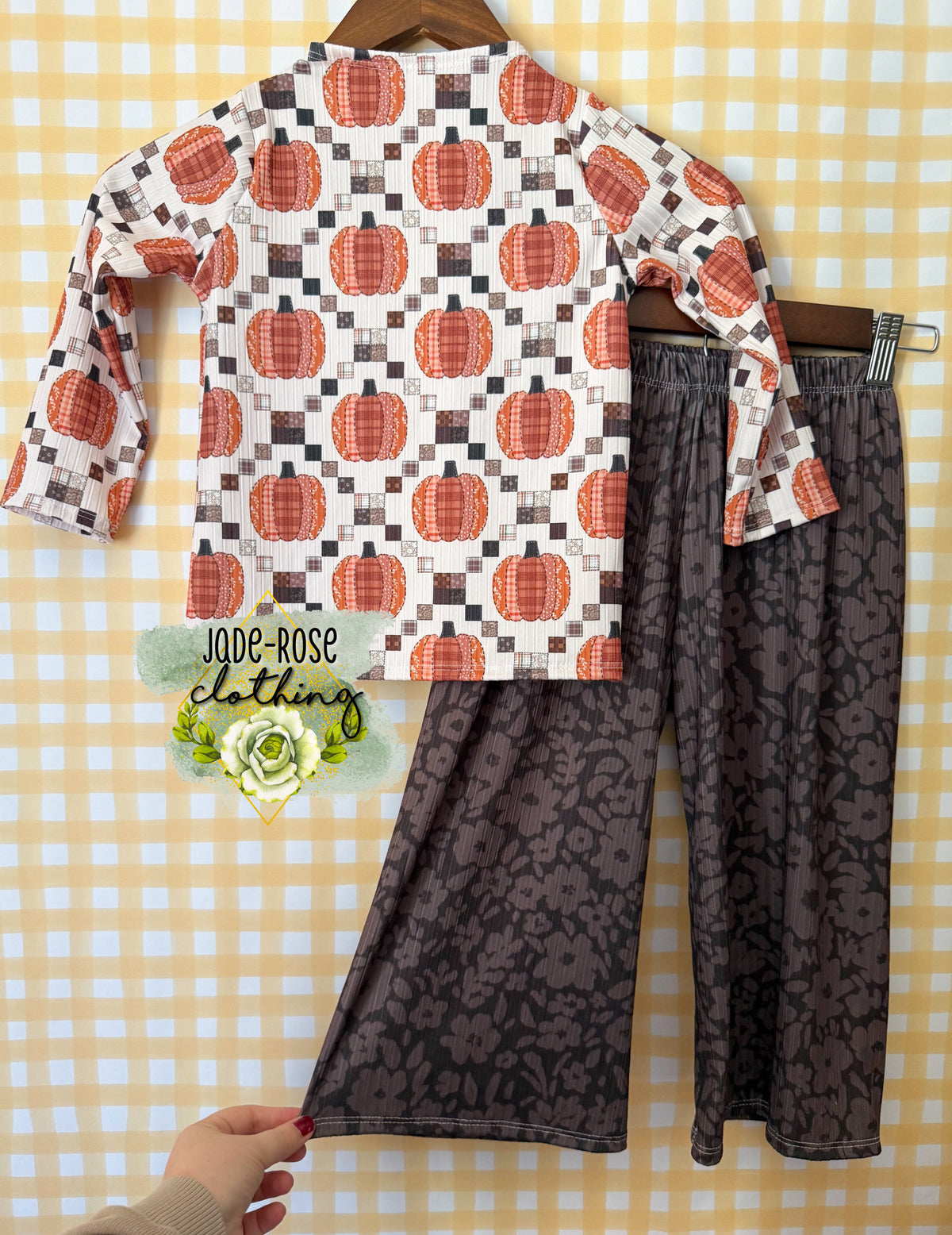 MTO: Seamless Mockneck Top & Eden Pants-Pumpkins