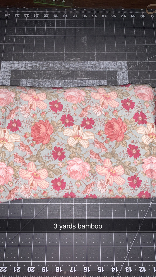 Pastel Vintage Floral- Bamboo