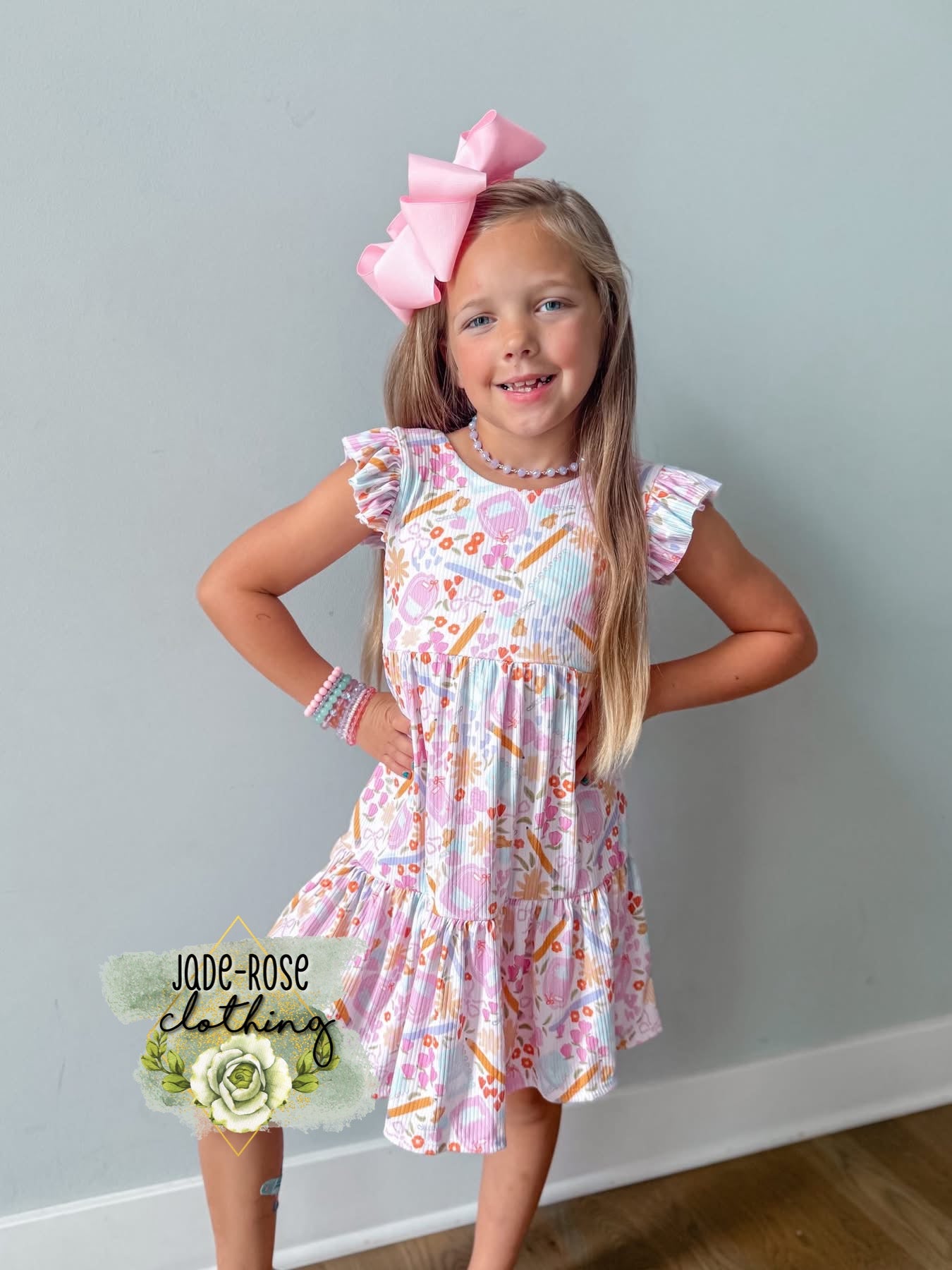 *PREORDER* Tank Magnolia Peplum w/ Ruffles